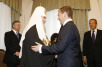 Встреча Святейшего Патриарха Алексия с президентом России В. Путиным